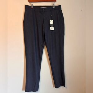 Men's Navy Athletic Fit Pant